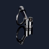 Engine Piston Key Chain