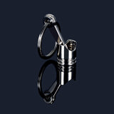 Engine Piston Key Chain