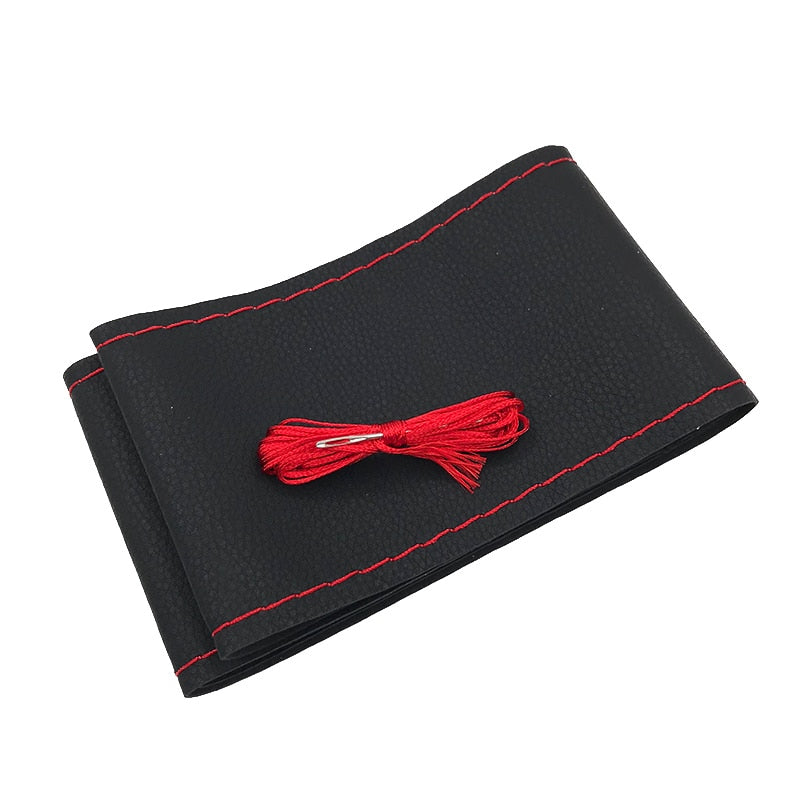 DIY Leather Steering Wheel Cover