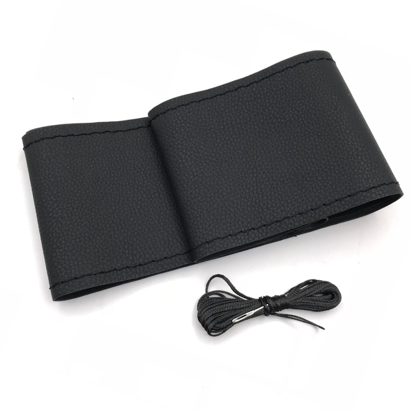 DIY Leather Steering Wheel Cover