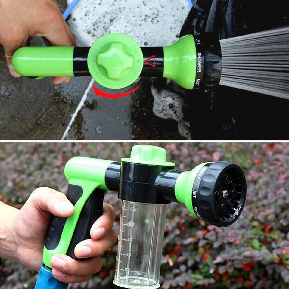 Foam and Water Car Wash Gun