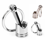 Engine Piston Key Chain
