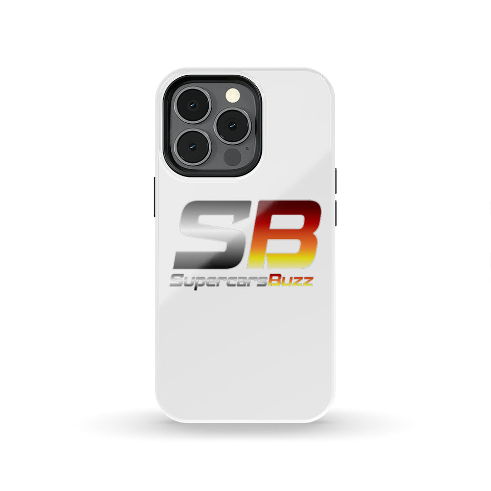 SupercarsBuzz Protective Phone Case - White