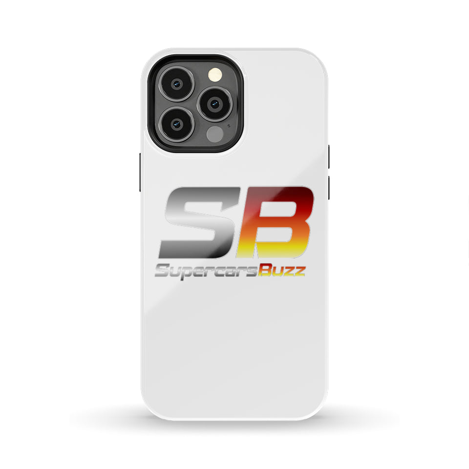 SupercarsBuzz Protective Phone Case - White